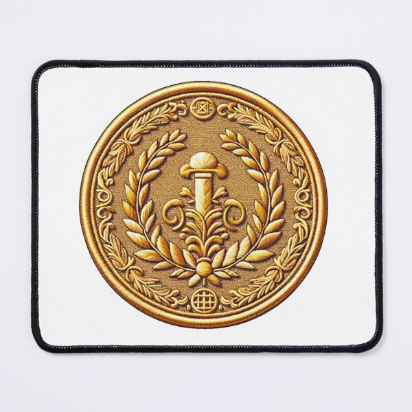 Item preview, Embroidered Golden Coin designed and sold by kylmllr101684.