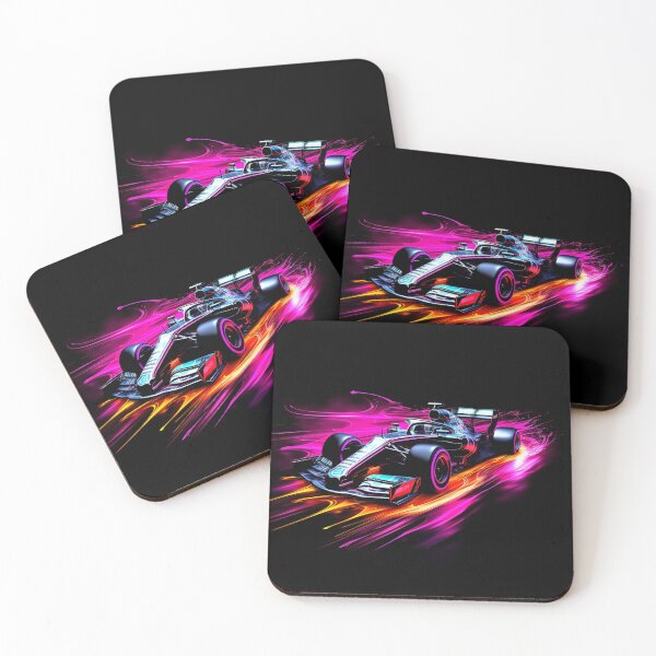 Item preview, Race Car Neon Art Pink 1 designed and sold by AstroRisq.
