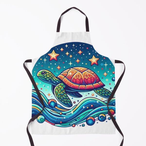 Item preview, Magical Turtle Floating in The Milkyway designed and sold by FuzyFriendHaven.
