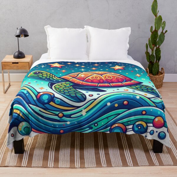 Item preview, Magical Turtle Floating in The Milkyway designed and sold by FuzyFriendHaven.
