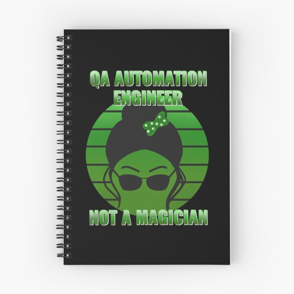 Item preview, QA tester - QA  Automation engineer not a magician designed and sold by stayartsy07.