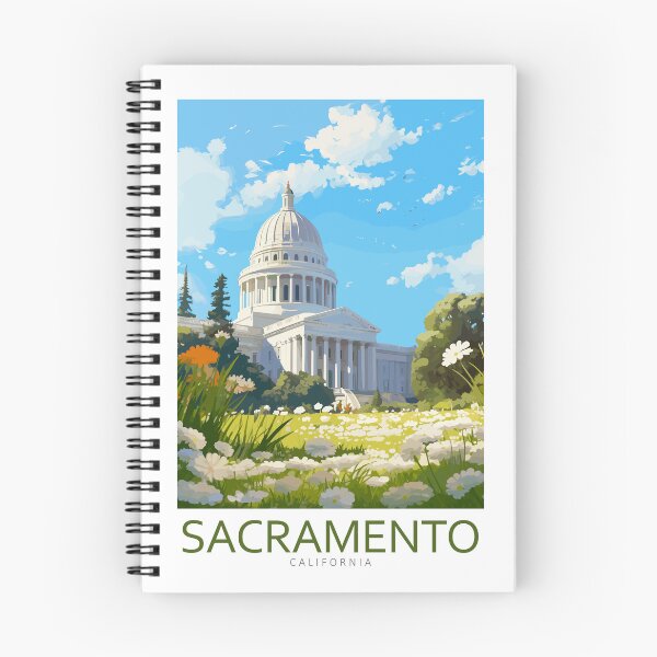 Item preview, Minimalistic Sacramento California designed and sold by Marciolini.
