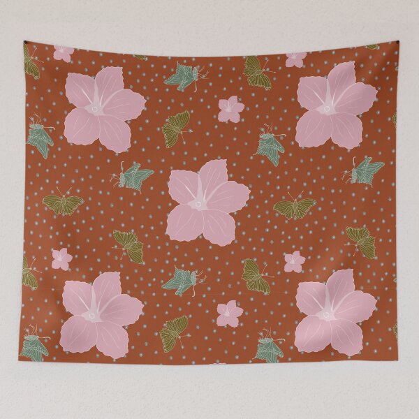 Item preview, Festive Christmas flower and butterflies designed and sold by SerahO.