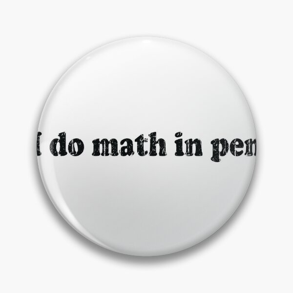 Item preview, I do math in pen designed and sold by ScienceCorner.