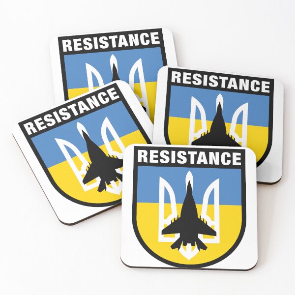 Item preview, Ukrainian Resistance | I stand With Ukraine | Slava Ukraini | Coat Of Arms designed and sold by ozumdesigns.