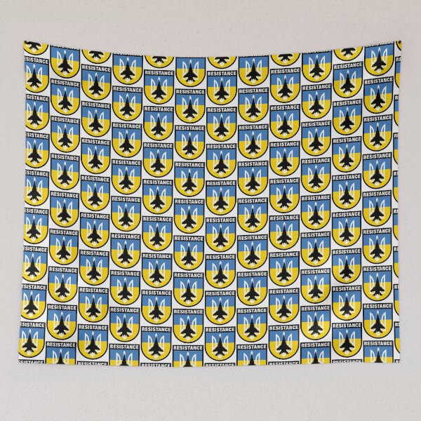 Item preview, Ukrainian Resistance | I stand With Ukraine | Slava Ukraini | Coat Of Arms designed and sold by ozumdesigns.