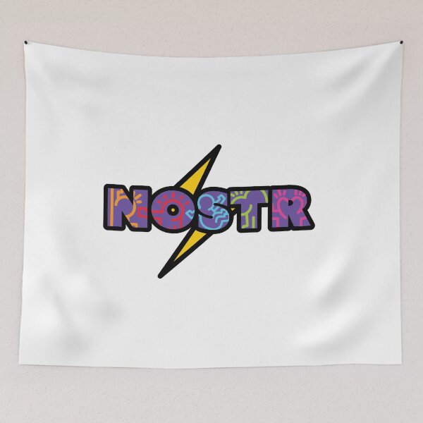 Item preview, Nostr PopArt Zap designed and sold by bitpopart.