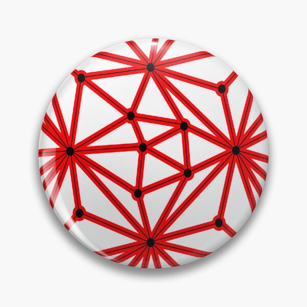 Item preview, Abstract geometric pattern - red. designed and sold by K.S ART.