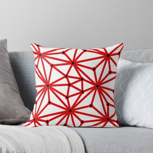 Item preview, Abstract geometric pattern - red. designed and sold by K.S ART.