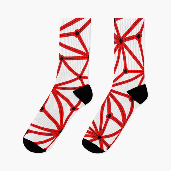 Item preview, Abstract geometric pattern - red. designed and sold by K.S ART.