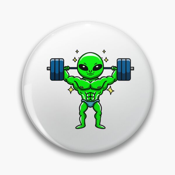 Artikelvorschau, Außerirdischer Bodybuilder im Fitnessstudio entworfen und verkauft von tanapong51.