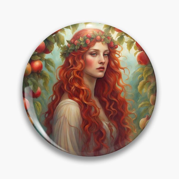 Item preview, Art Drawing of Goddess Persephone Lore Olympus Fanart designed and sold by TheLocoShop.