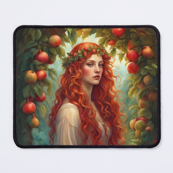 Item preview, Art Drawing of Goddess Persephone Lore Olympus Fanart designed and sold by TheLocoShop.
