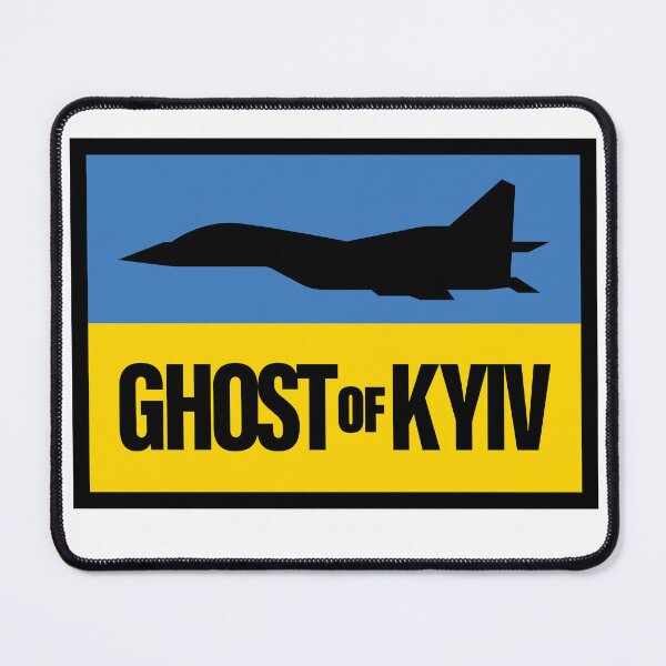 Item preview, Ghost Of Kyiv | I stand With Ukraine | Slava Ukraini | Coat Of Arms designed and sold by ozumdesigns.