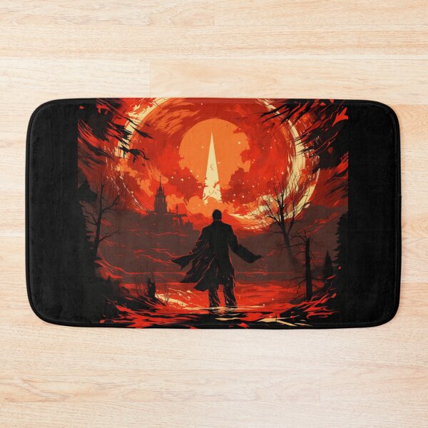 Item preview, Apocalyptic Dawn - Hero's Silhouette Art Print designed and sold by SmartDesignByBB.