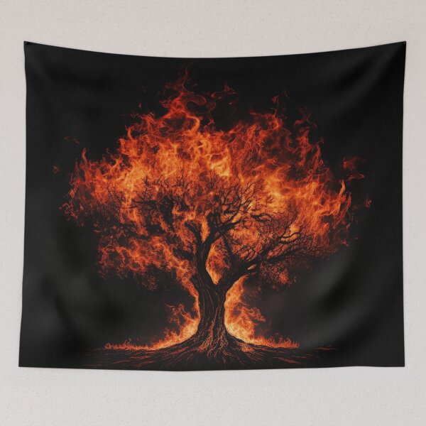 Item preview, Tree on Fire designed and sold by AstroRisq.