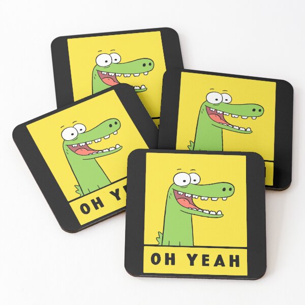 Item preview, Funny Cartoon Crocodile designed and sold by TheHellSong.