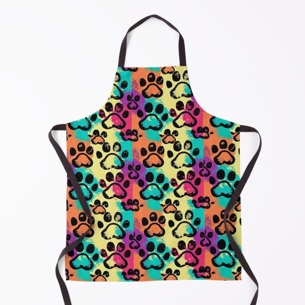Item preview, Paw Watercolor Colorful Pattern designed and sold by witch-night.