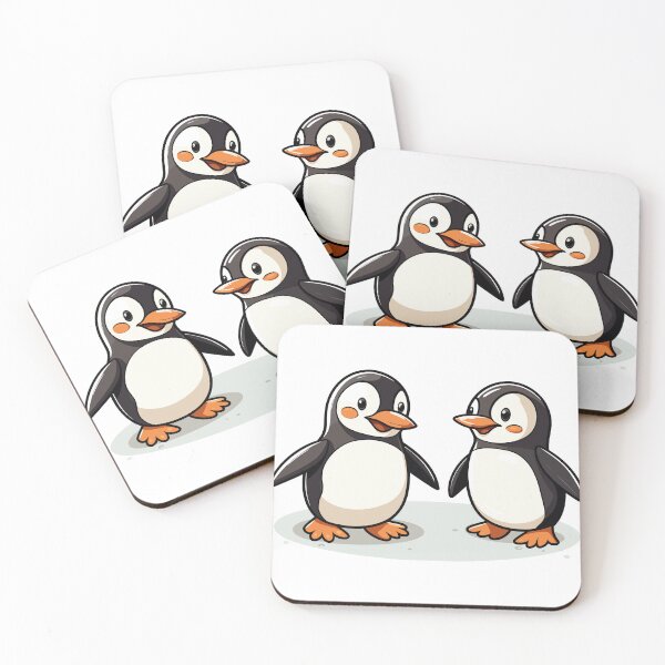 Item preview, pair of penguins designed and sold by azaidco.
