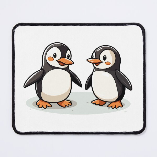 Item preview, pair of penguins designed and sold by azaidco.