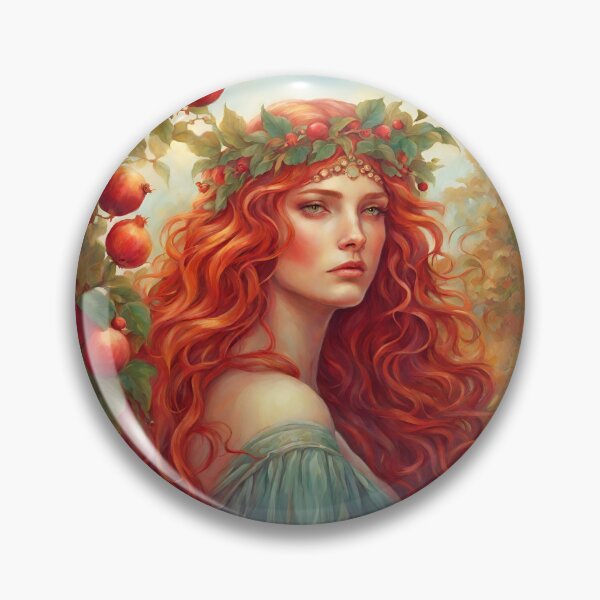 Item preview, Art Drawing of Goddess Persephone Lore Olympus Fanart designed and sold by TheLocoShop.