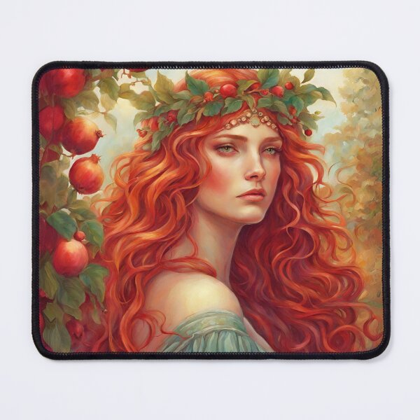 Item preview, Art Drawing of Goddess Persephone Lore Olympus Fanart designed and sold by TheLocoShop.