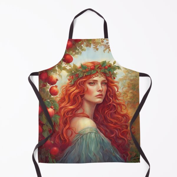 Item preview, Art Drawing of Goddess Persephone Lore Olympus Fanart designed and sold by TheLocoShop.