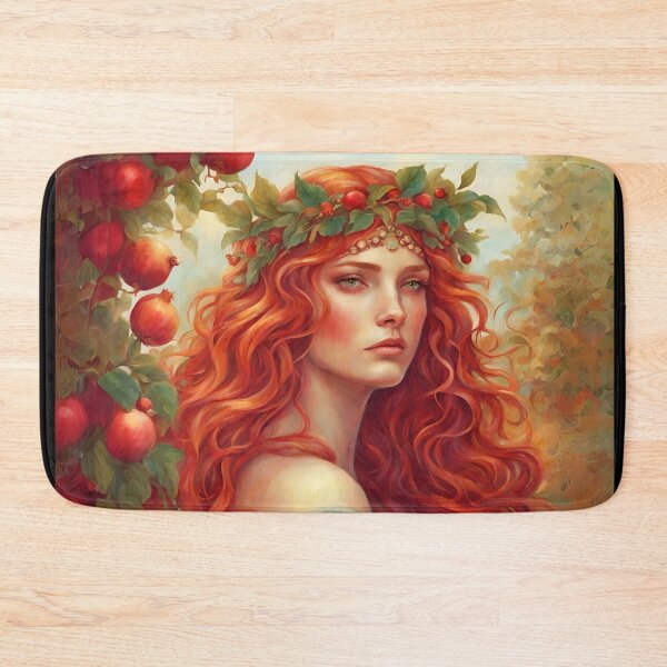 Item preview, Art Drawing of Goddess Persephone Lore Olympus Fanart designed and sold by TheLocoShop.