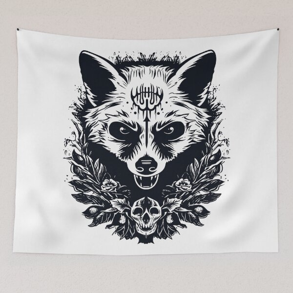 Item preview, Demonic Raccoon designed and sold by TheHellSong.