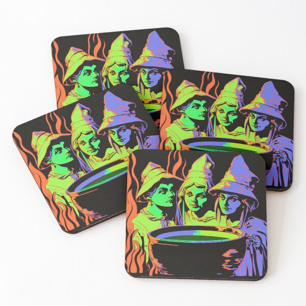 Item preview, Witches Around a Cauldron Pop Art 2 designed and sold by AstroRisq.