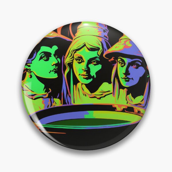 Item preview, Witches Around a Cauldron Pop Art 2 designed and sold by AstroRisq.