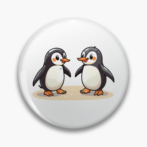 Item preview, pair of penguins designed and sold by azaidco.