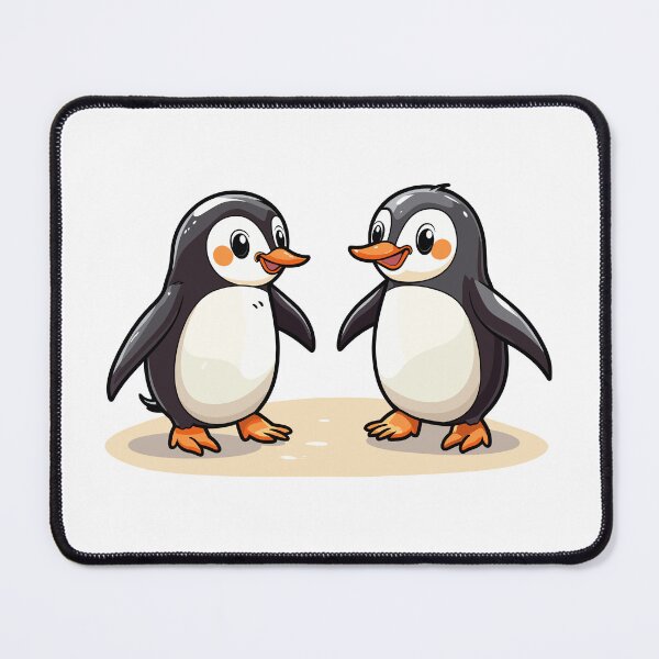 Item preview, pair of penguins designed and sold by azaidco.