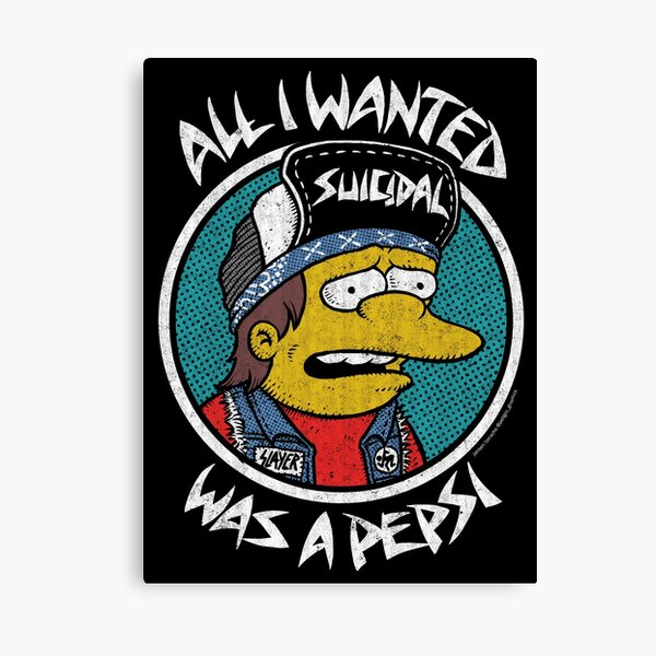 Item preview, All I wanted was a pep$i, Suicidal tendencies, Parody designed and sold by PeligroGrafix.