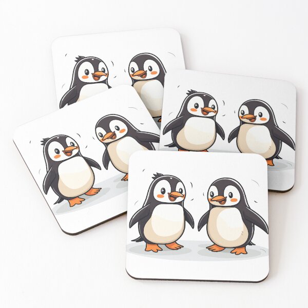 Item preview, pair of penguins designed and sold by azaidco.