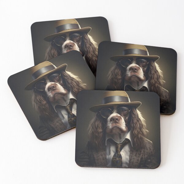 Item preview, Spaniel. Cocker spaniel. Gangster  designed and sold by Tsifra.