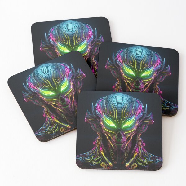 Artikelvorschau, Außerirdische Neonkunst 5 entworfen und verkauft von AstroRisq.