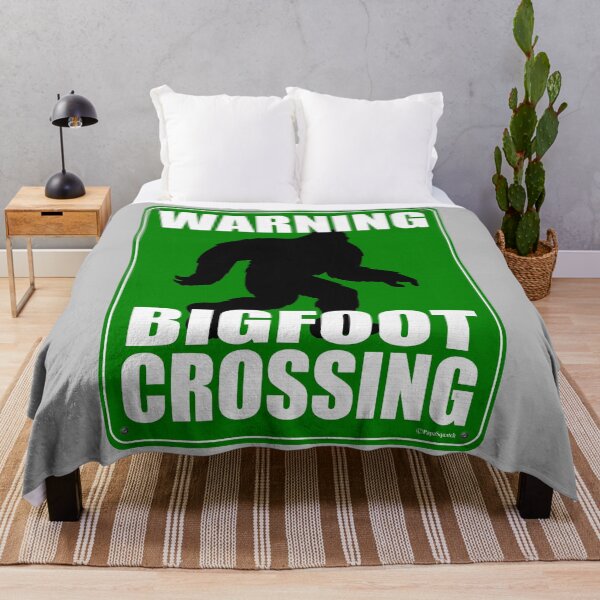 Item preview, WARNING BIGFOOT CROSSING designed and sold by PapaSquatch.