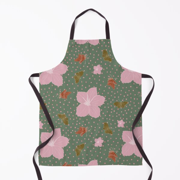 Item preview, Festive Christmas flower and butterflies - light green designed and sold by SerahO.