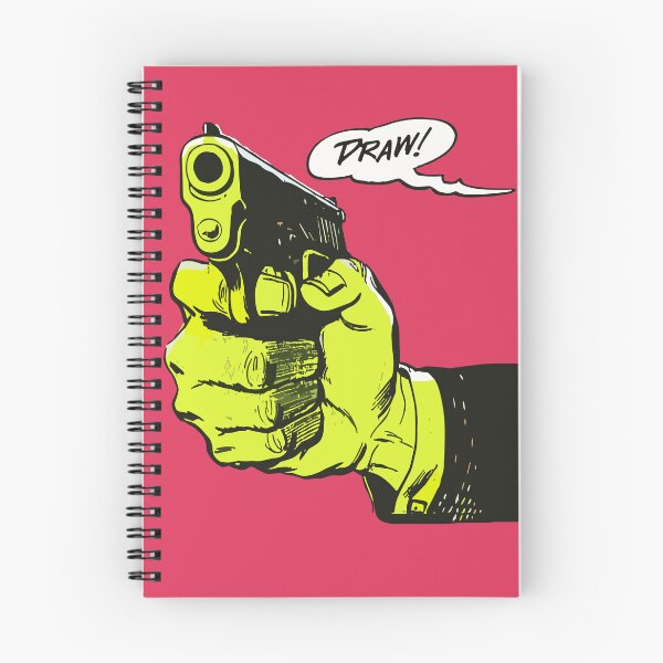 Item preview, Pop Gun Comic Draw designed and sold by blackink-design.