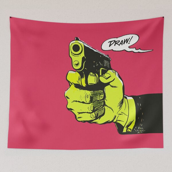 Item preview, Pop Gun Comic Draw designed and sold by blackink-design.