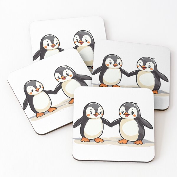 Item preview, pair of penguins designed and sold by azaidco.