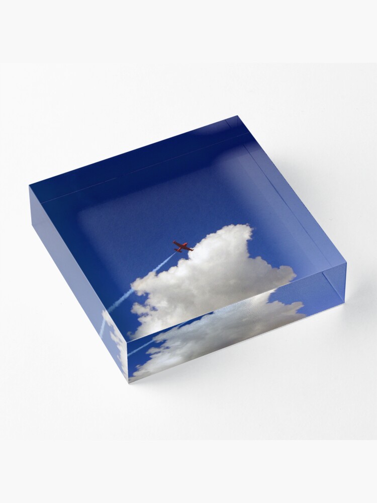 Alternate view of Into The Wild Blue Yonder Acrylic Block