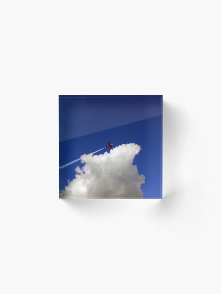 Alternate view of Into The Wild Blue Yonder Acrylic Block