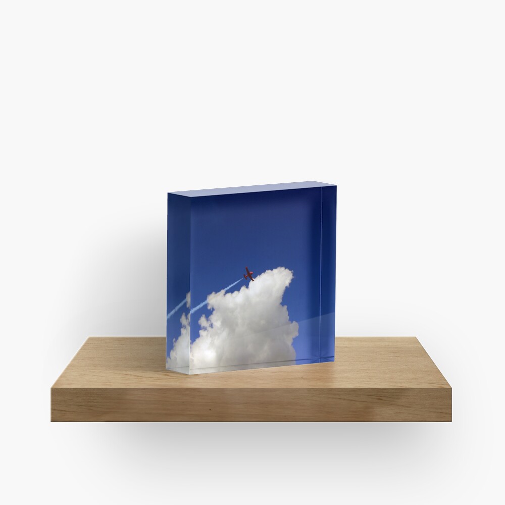 Into The Wild Blue Yonder Acrylic Block