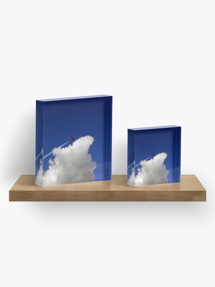 Alternate view of Into The Wild Blue Yonder Acrylic Block