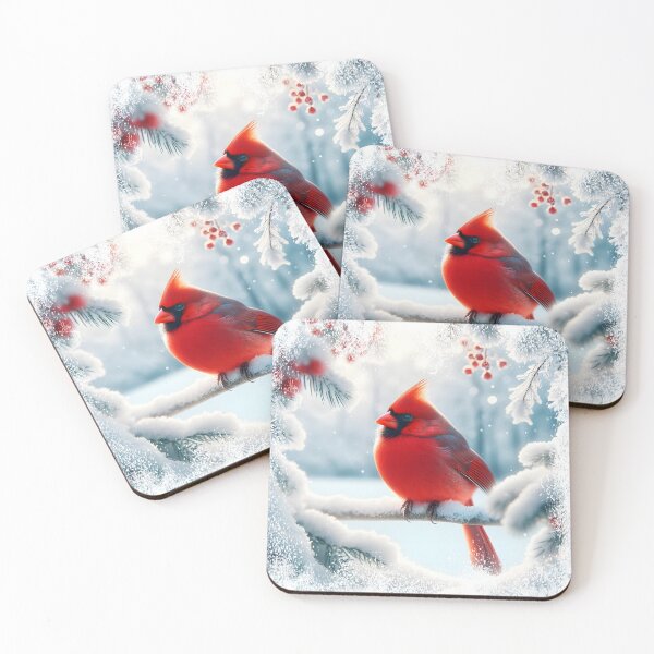 Item preview, Northern Cardinal Christmas designed and sold by Truck Stop One.