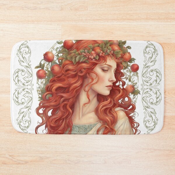 Item preview, Art Drawing of Goddess Persephone Lore Olympus Fanart designed and sold by TheLocoShop.