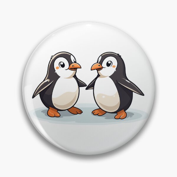Item preview, pair of penguins designed and sold by azaidco.