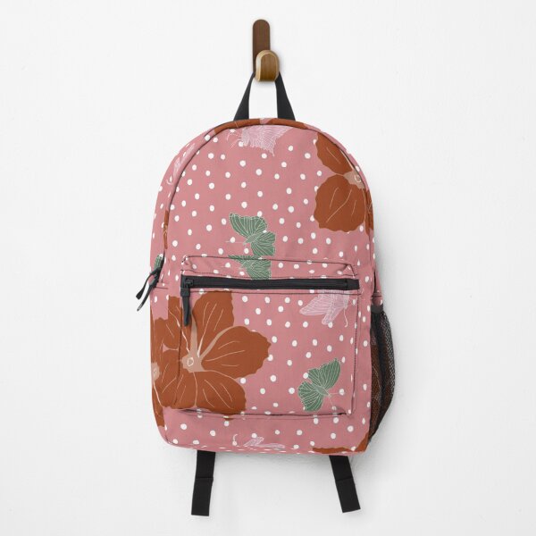 Item preview, Festive Christmas flower and butterflies - pink red designed and sold by SerahO.